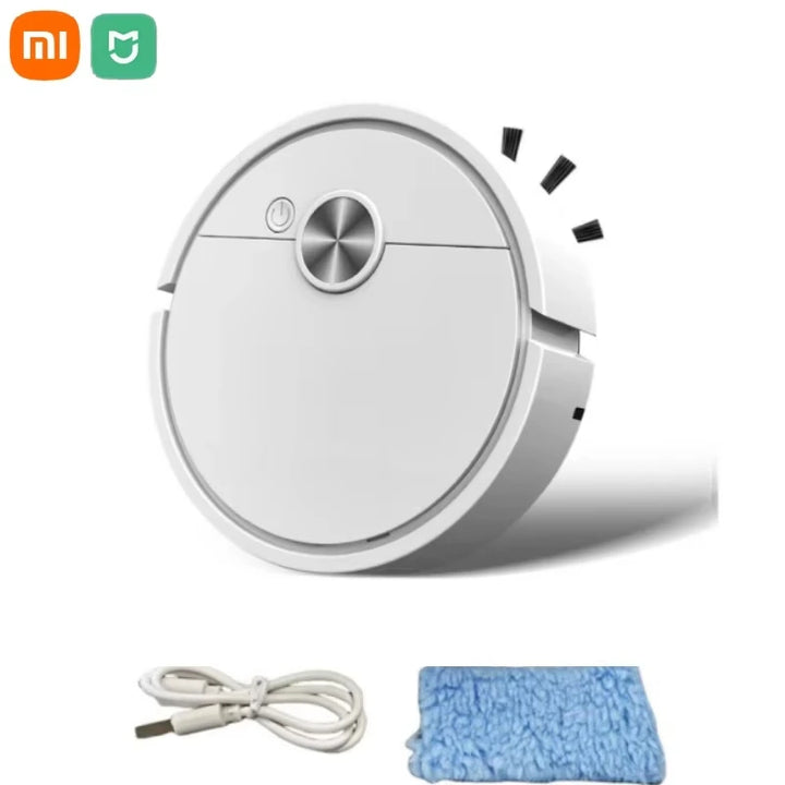 Xiaomi MIJIA 4000Pa 3 in 1 Smart Sweeping Robot Vacuum Cleaner Strong Suction Easy To Use For Hard Floors Pet Hair Carpets