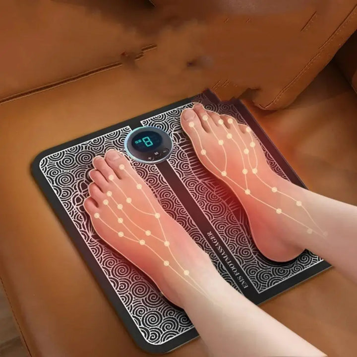 Foot Massager Foot Intelligent Massage Pad Relieve Fatigue Home Rechargeable Acupuncture Points Foot Therapy Machine